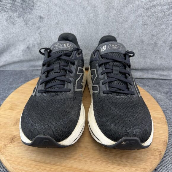 New Balance Fresh Foam 860 Shoe Men Size 9 D Black Mesh Running Sneakers M860K14 main image 4